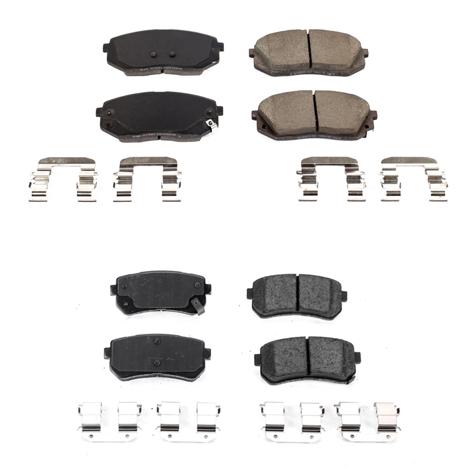 PowerStop Z17 Low-Dust Ceramic Brake Pads Kit for Kia Optima (2011–2015)