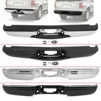 Chrome/Black Rear Bumper Face Bar for Ford Expedition (1997–2002)