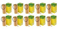 Set of 10 Oil Filter Kits for Benz W124 W129 W140 W203 C36 AMG (1990–2006) Mann HU727/1x