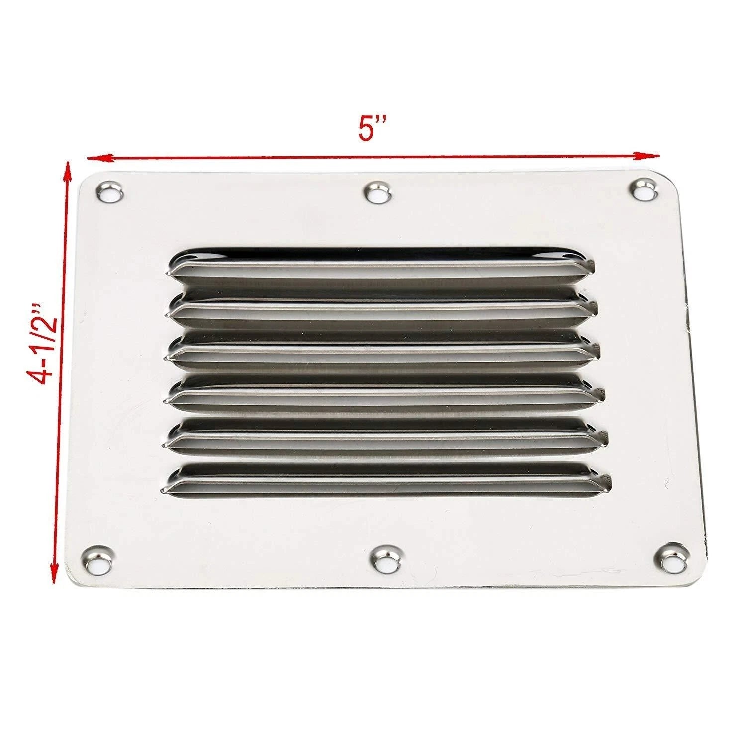 Air Return Vent Cover 4-1/2" x 5" 304 SS for Home Improvement