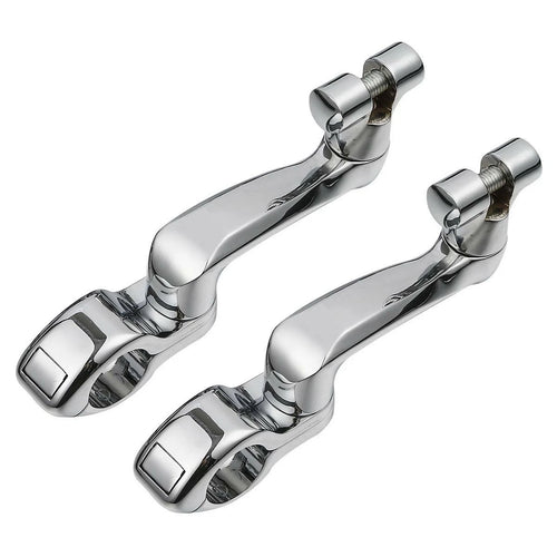 1 1/4" Adjustable Engine Guard Highway Foot Pegs for Harley