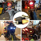 LED Indicator Signals Blinker Turn Lights for Suzuki DRZ400SM (2005–2023)