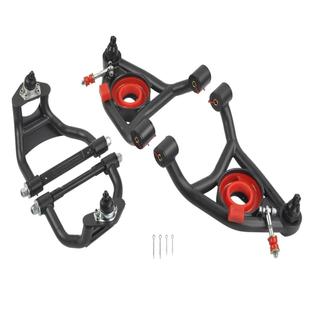 Upper & Lower Control Arms for Chevelle Malibu Monte GTO (1968–1972) Set A Body