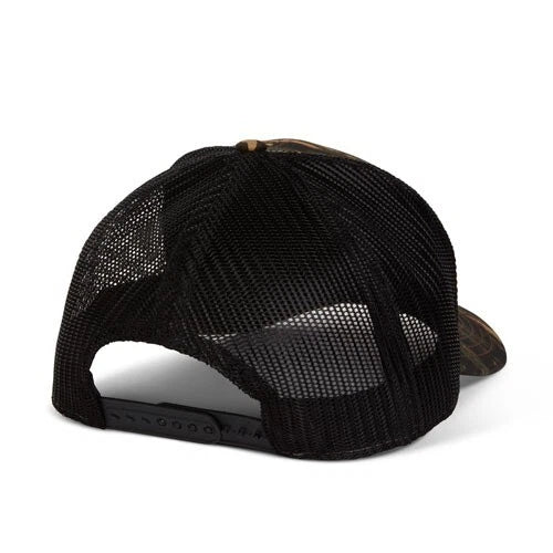 Wildness Camo Black Mesh Snapback Trucker Cap for Kenworth Trucks