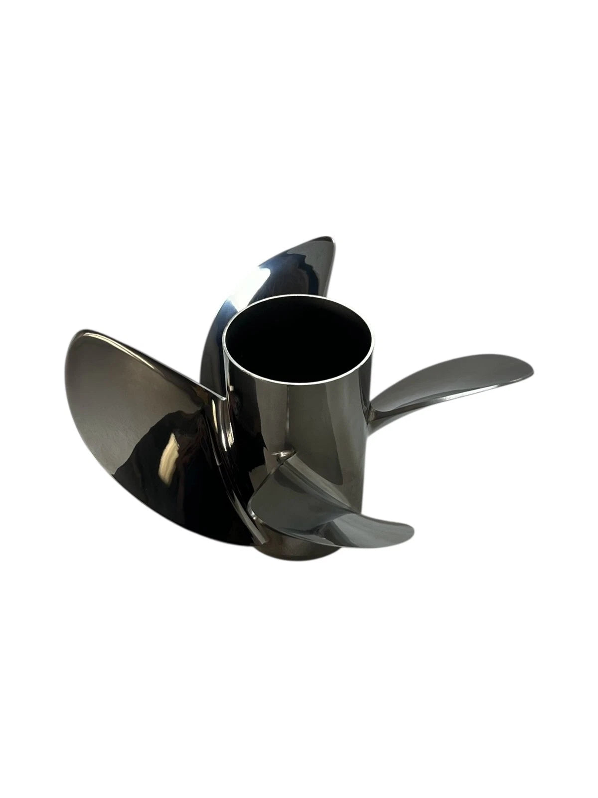 4-Blade 14.6 x 20P LH Rev XP Pro Finish SS Propeller for Mercury