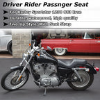 2X Up Driver & Passenger Seat for Harley Sportster 1200 883 XL (2004–2015)