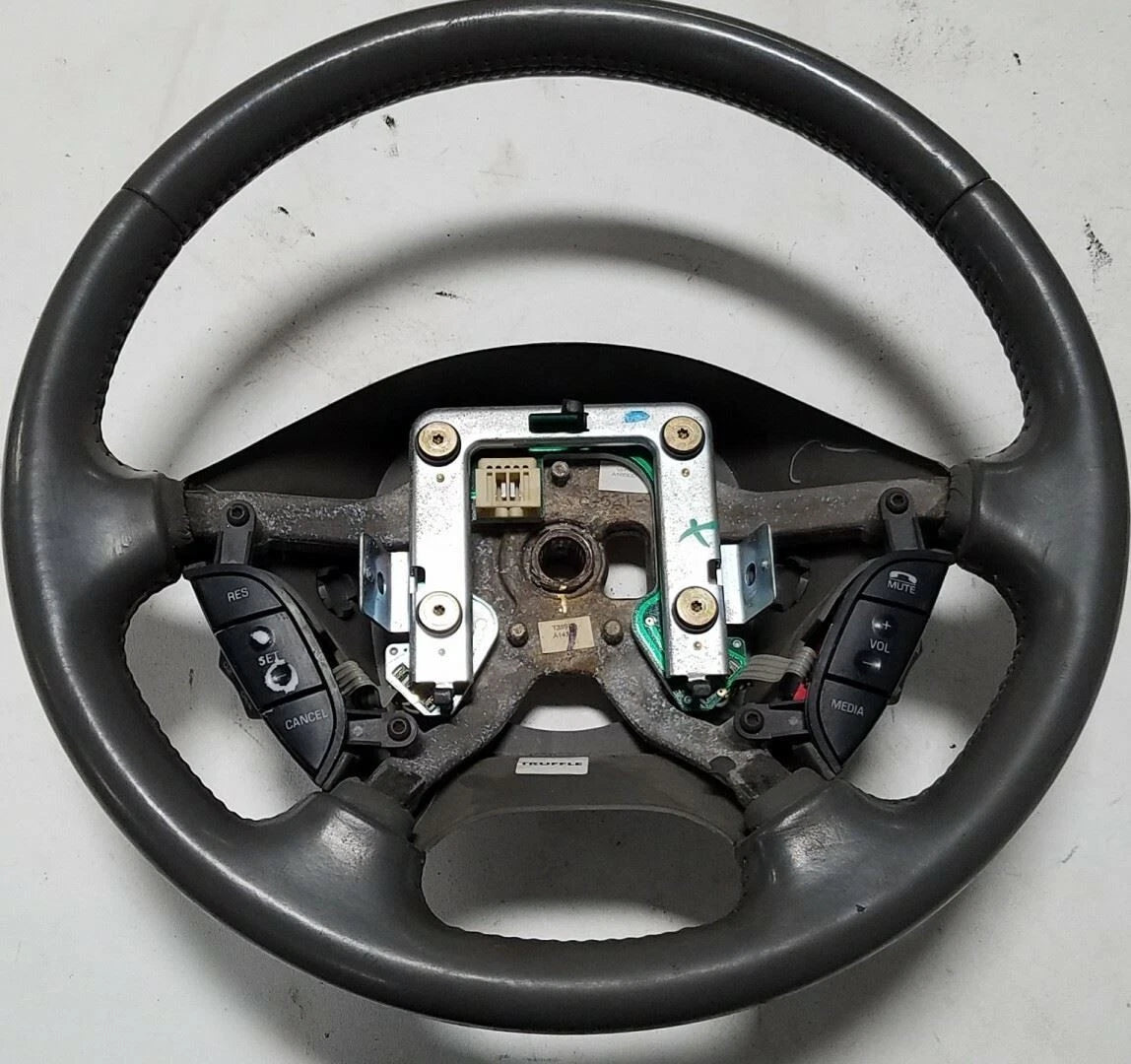 Steering Wheel for Lincoln LS (2000–2002) Gray Truffle with Switches