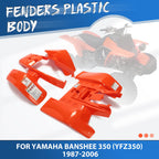 Front & Rear Fenders Body Kit for Yamaha Banshee 350 (1987–2006)