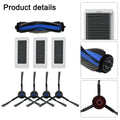 Filter Kit with Main Brush & Side Brushes for Ecovacs Deebot N30 PRO (2020–2023)