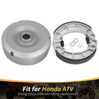 Rear Brake Drum Hub & Shoes Kit for Honda TRX400FA/FGA 4x4 Rancher 400 (2004–2007)