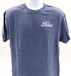 Heather Blue Ford Truck T-Shirt America Driven By Freedom for Ford F-150 (2009–2020)