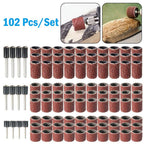 Sanding Drum Kit 102 Pcs for Electric Grinder