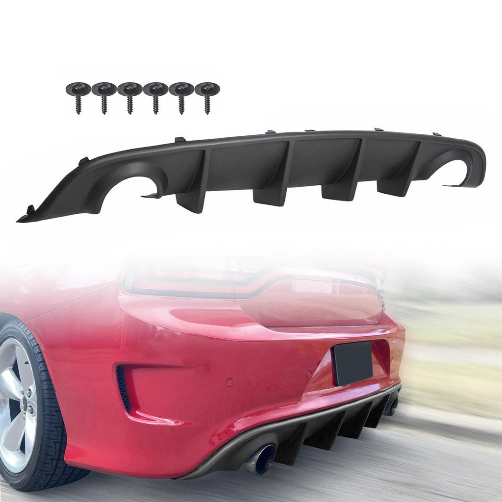 Rear Diffuser Bumper Valance Lip for Dodge Charger SRT (2015–2023)