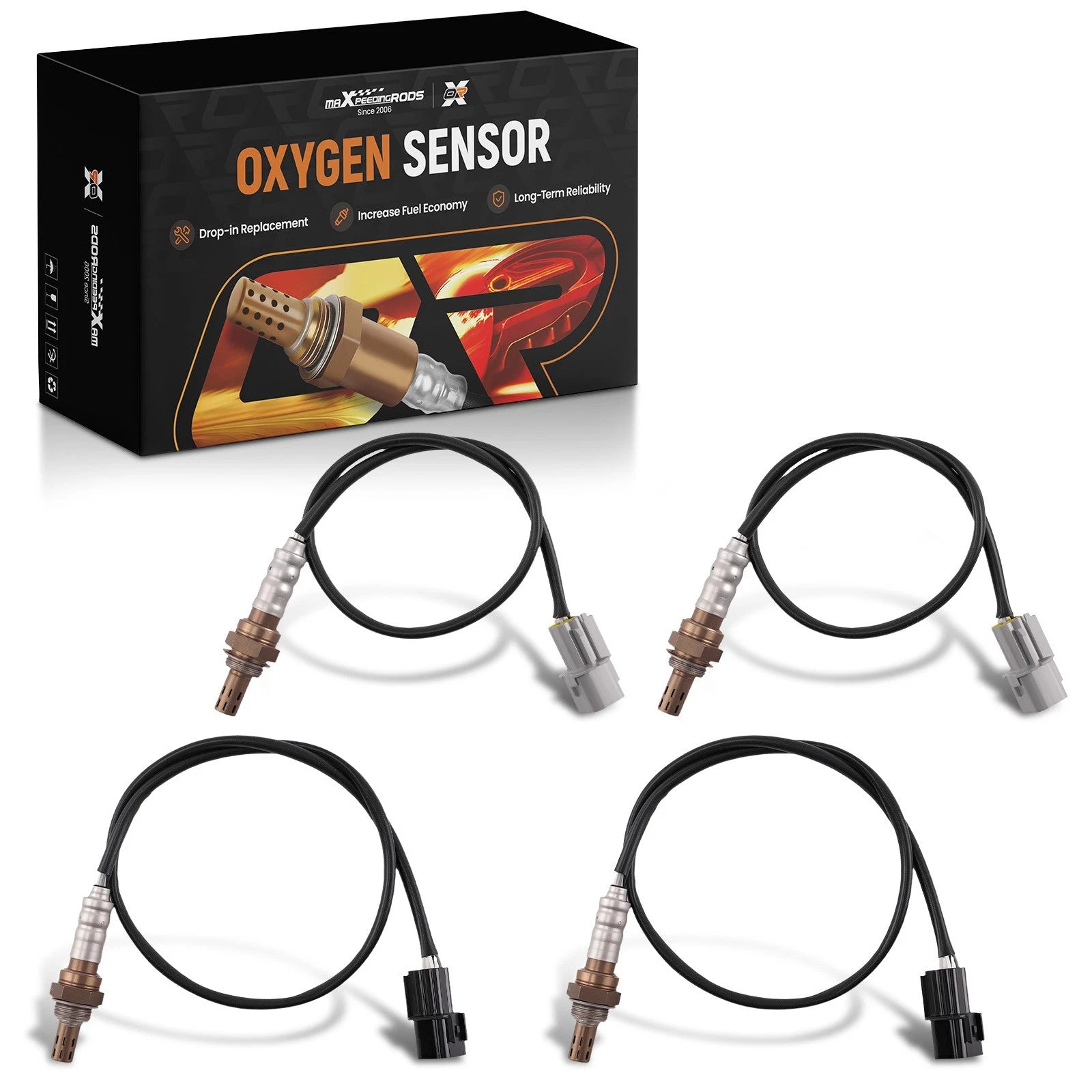 4X Oxygen Sensor for Mitsubishi Montero (2000–2006) 234-9001, 234-9002