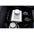 Master Cylinder Cover w/White C-Fiber Inlay for 2014-2019 Corvette Z06 Automatic