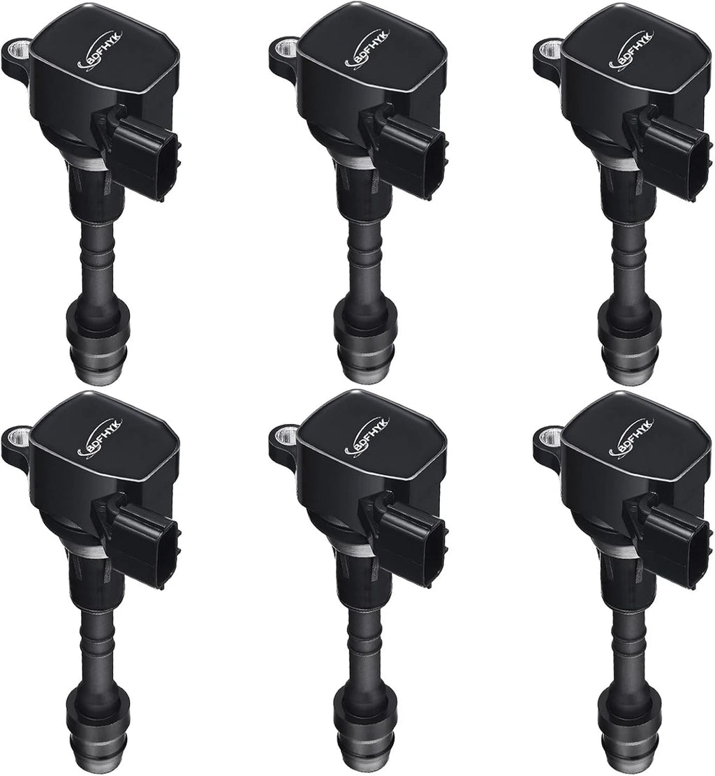 Set of 6 Ignition Coils for Nissan Xterra Pathfinder (2005–2015) UF349
