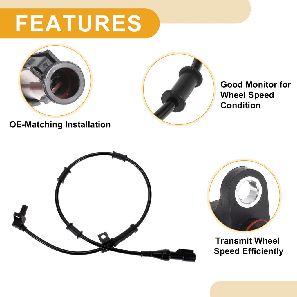 ABS Wheel Speed Sensor No.2C2Z2C204BA for Ford E-550 Super Duty (2003–2005)