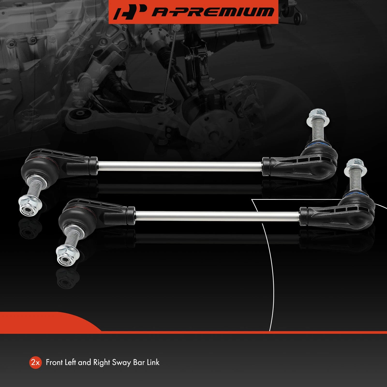 2X Front Sway Bar Link for Chevrolet Malibu (2016–2023) Buick LaCrosse