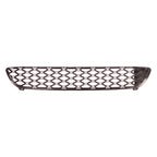 Replacement Gray Matte Plastic Front Bumper Cover Grille (See Compatible Chart)
