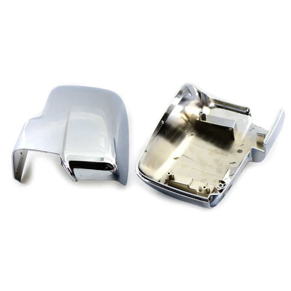 Chrome Mirror Covers with Turn Signal Cutout for Dodge Ram 1500 (2013-2018)