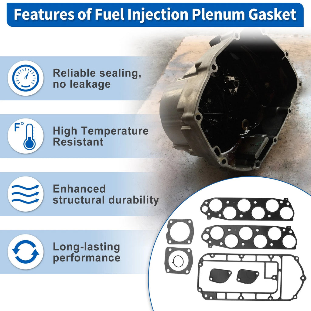 Lower & Upper Intake Manifold Plenum Gasket for Honda Pilot (2003–2008) MS964101
