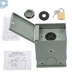 NEMA L14-30R Power Outlet Box for Generator (125/250 Volt, 30 Amp)