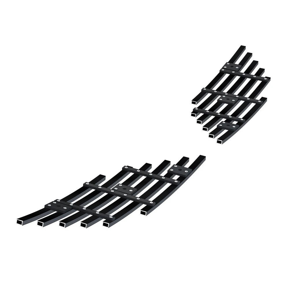 Stainless Black Billet Grille Insert for Chevy Silverado 1500 (2016-2018)