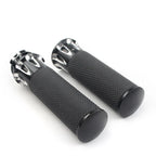 1'' Handle Bar Hand Grip for Harley Touring, Street Glide, Softail, Dyna
