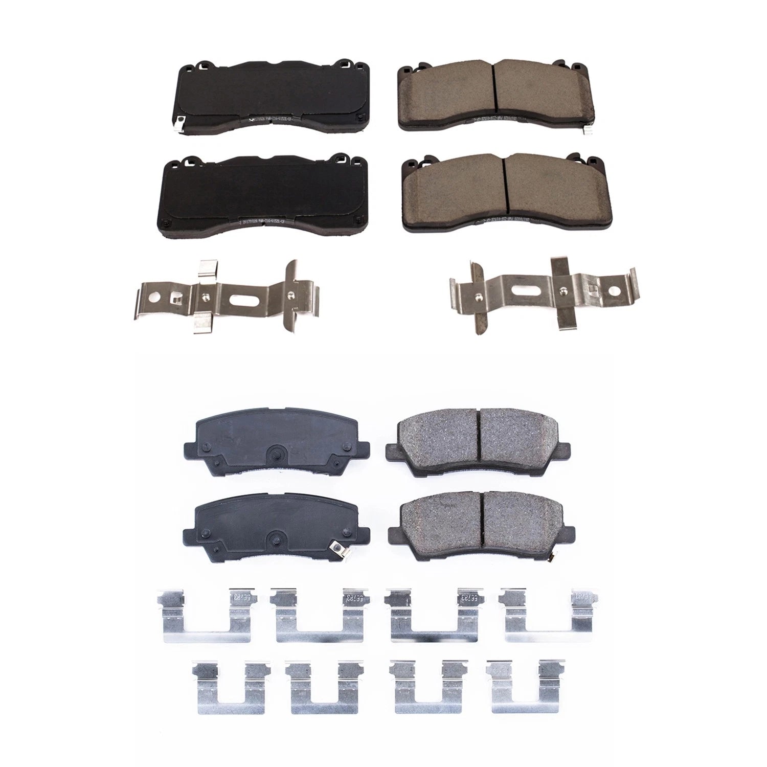 PowerStop Z17 Low-Dust Ceramic Disc Brake Pad Kit for Ford Mustang (2015–2023)