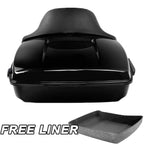Chopped Trunk Backrest Pad for Harley Touring Electra Glide (2014–2023)