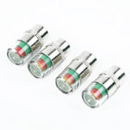 4x Valve Tyre Cap Dust Monitor Tire Pressure 38-32-36 PSI Sensor for Car Auto