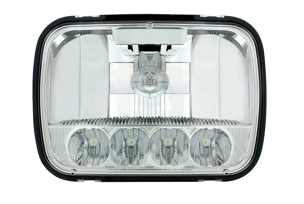 5 x 7 LED Headlight Bulb High Low for Jeep Wrangler JK (2007–2018)