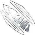 18pc. Luxury FX Polished Window Trim Package for 2019-2023 Chevy Blazer