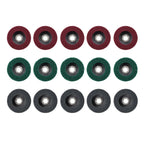 Set of 15 Flap Wheels 180# 320# 600# for 4.5 Inch Discs
