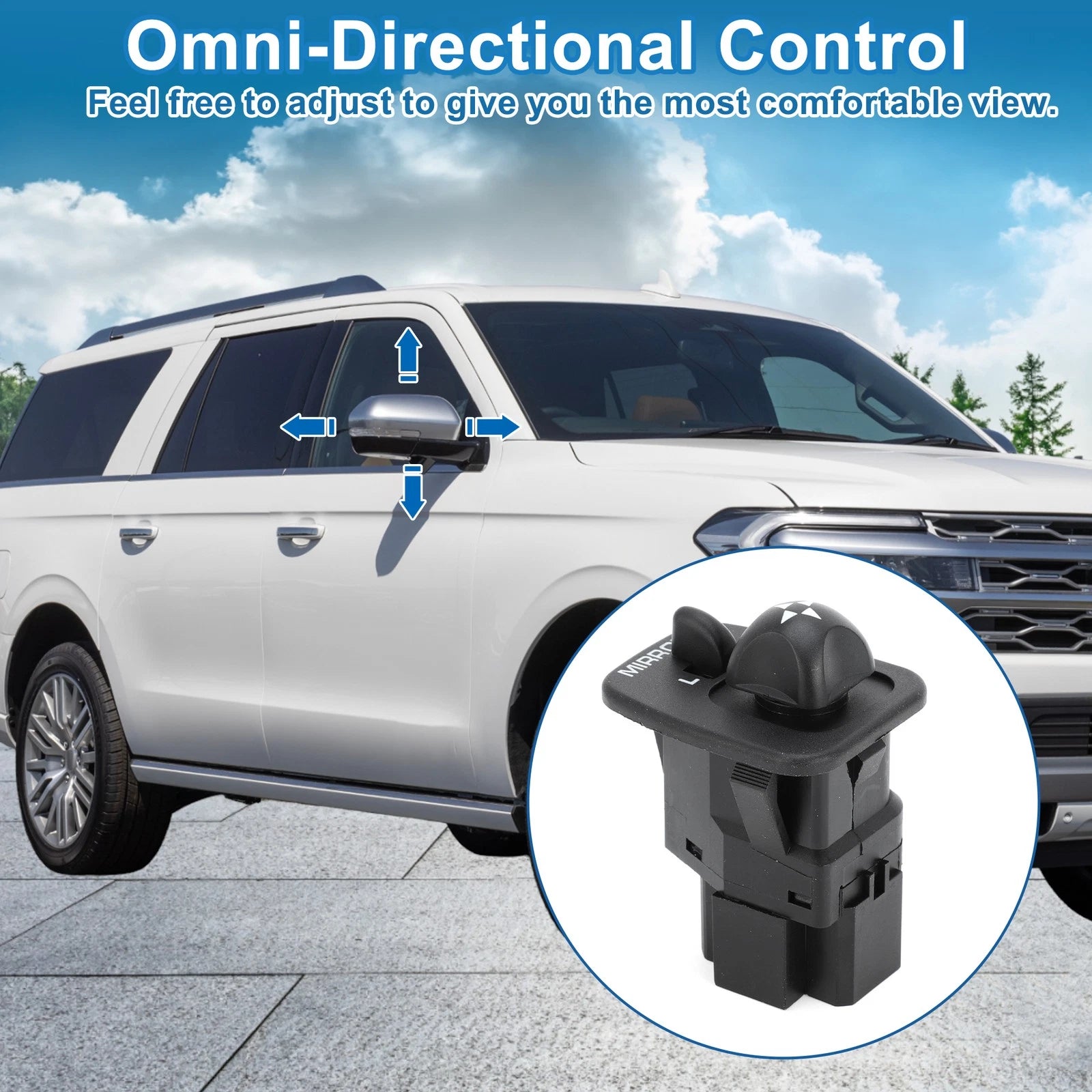 Car Mirror Switch No.F65Z17B676AB for Ford Escort/Excursion/Expedition (1997–2002)