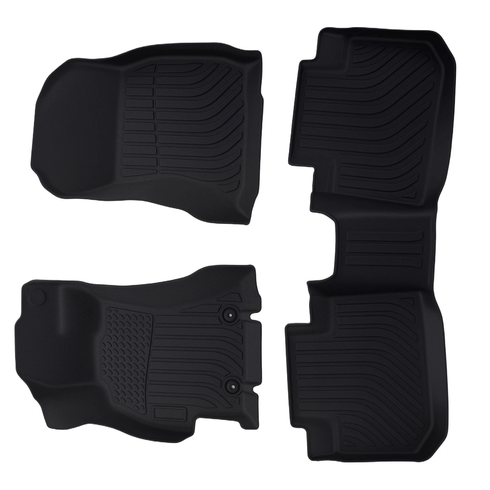 Black Waterproof Floor Mats for Subaru Forester (2014–2018) Anti-Slip