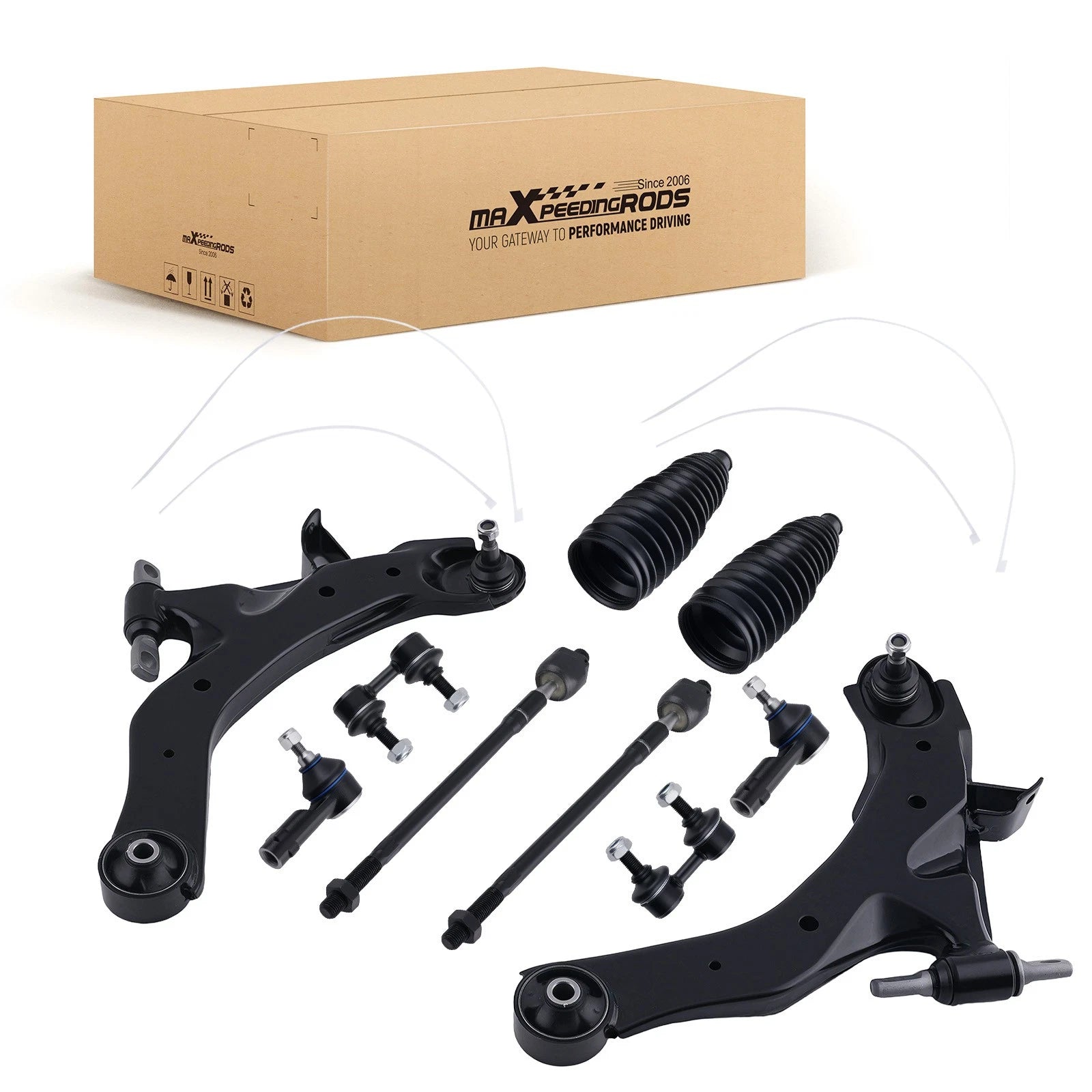Front Lower Control Arm Inner Tie Rod End for Hyundai Elantra (2001–2006) ES3377