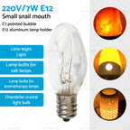 Clear Bulbs Night Light for E12 E14 (240V, 7W, 10W)