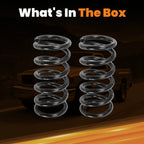 2" Front Drop Lowering Springs for Dodge Ram 1500 (1994–2001 2WD)