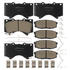 Complete Ceramic Brake Set for Toyota Tundra Sequoia (2008–2021)