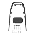 Black Passenger Sissy Bar with Backrest for Honda Rebel CMX1100 (2021-2025)