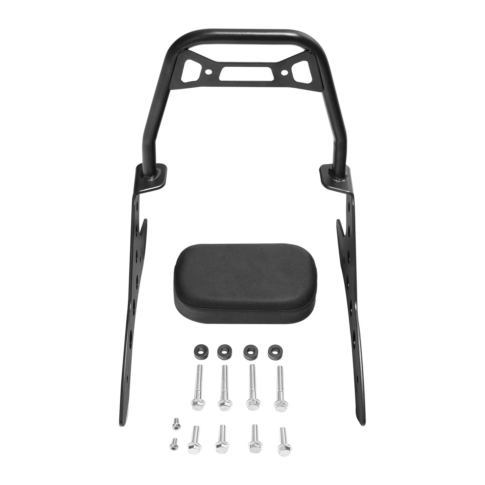 Black Passenger Sissy Bar with Backrest for Honda Rebel CMX1100 (2021-2025)