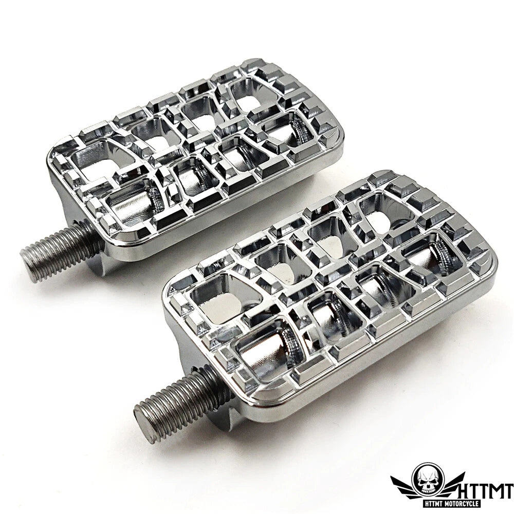 2X Chrome CNC Dominator Shifter Peg for Harley Low Rider Heritage Softail (1988–2023)