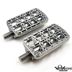 2X Chrome CNC Dominator Shifter Peg for Harley Low Rider Heritage Softail (1988–2023)