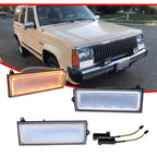 Clear LED Front Bumper Signal Light for Jeep Cherokee, Comanche (1984–1996)