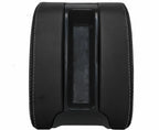 Leather Center Console Lid Armrest Cover for BMW E39 (1997–2003) Gray Stitch