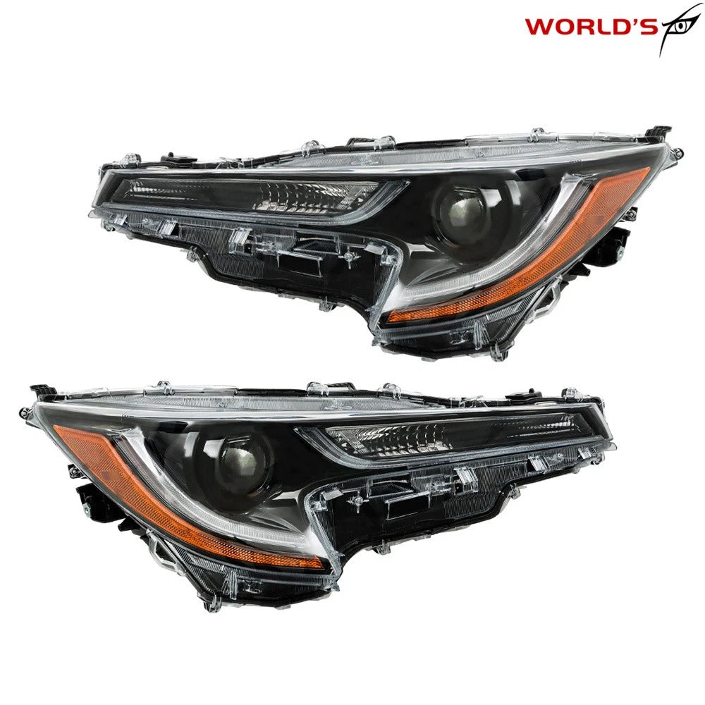 LED Projector Headlights Assembly for Toyota Corolla L LE (2020–2021)