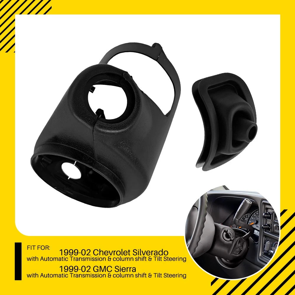Steering Column Cover Boot Set for Silverado Sierra (1999–2002)
