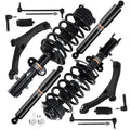 Front Strut Shock Lower Control Arm Sway Bar Tie Rod for Volkswagen Routan (2011)