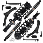 Front Strut Shock Lower Control Arm Sway Bar Tie Rod for Volkswagen Routan (2011)